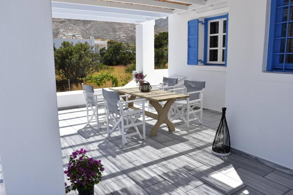 Spacious Veranda, House For 3, In The Village. Kamári 外观 照片